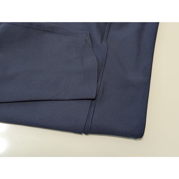 Zella Via High Waist Pocket Crop Leggings Cropped Navy Blue Womens X-Large Gym - Picture 5 of 5